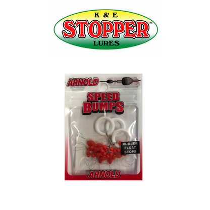 K&E Speed Bump Bobber 15PK Red Freshwater Fishing Bobbers