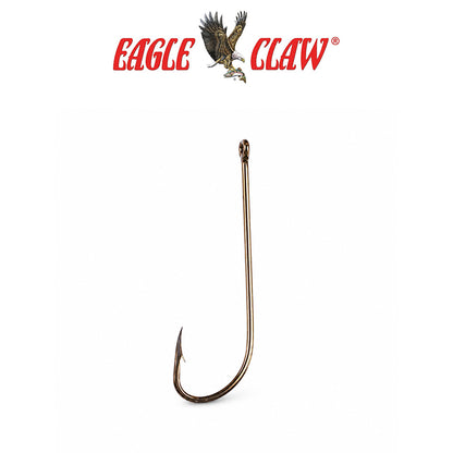 Eagle Claw 2X Long Offset Fishing Hooks 5-Pack