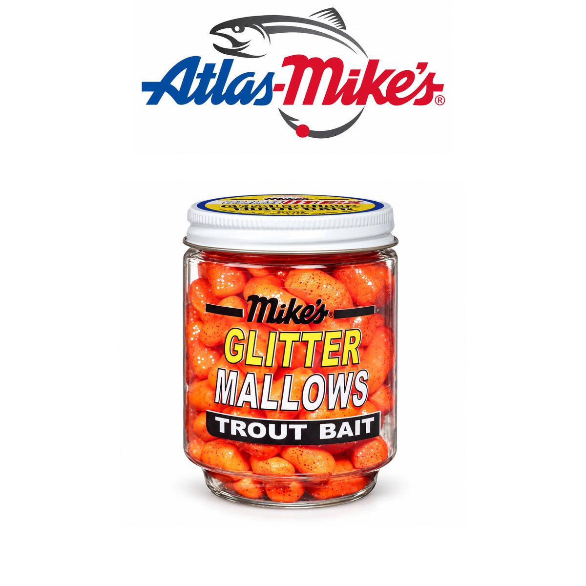 Atlas Mike's Glitter Mallows Sparkling Trout Fishing Bait