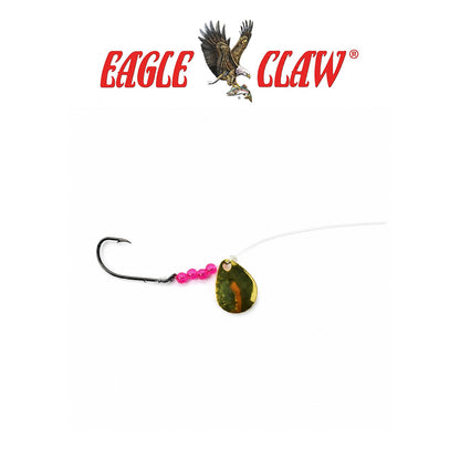 Eagle Claw 2-Way Gold Spinner for Freshwater & Light Saltwater Fishing