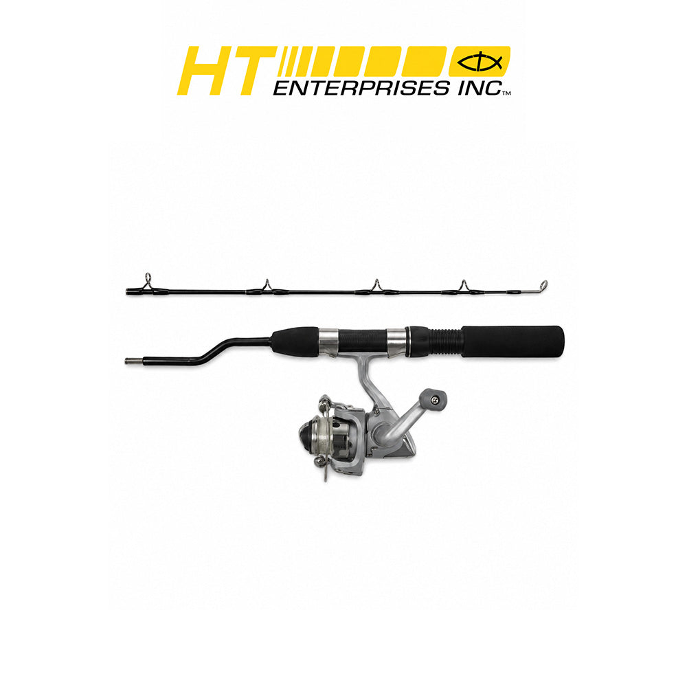 HT Slick Ice 28" Light Action Ice Fishing Combo with IS-502S 2BB Reel