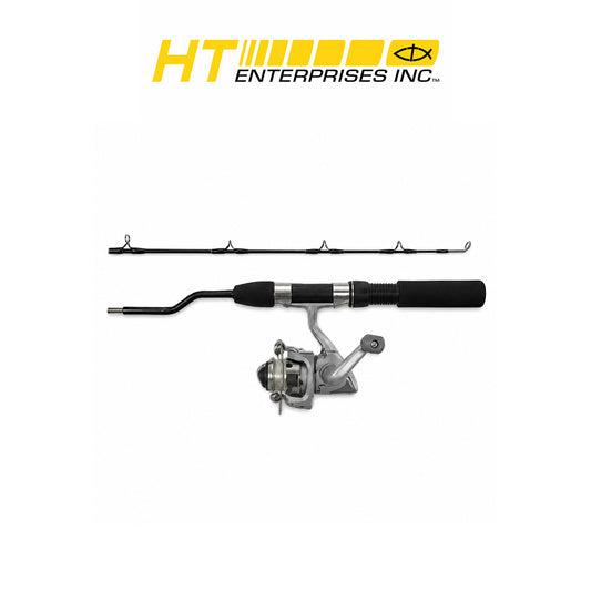 HT Slick Ice 28" Light Action Ice Fishing Combo with IS-502S 2BB Reel
