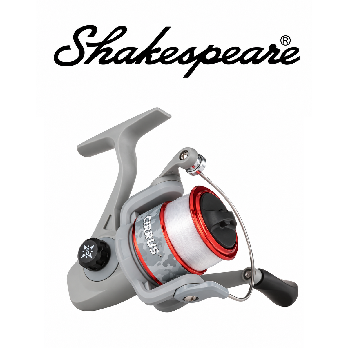 Shakespeare Cirrus® Spinning Reel – Smooth &amp; Reliable Freshwater Fishing Reel