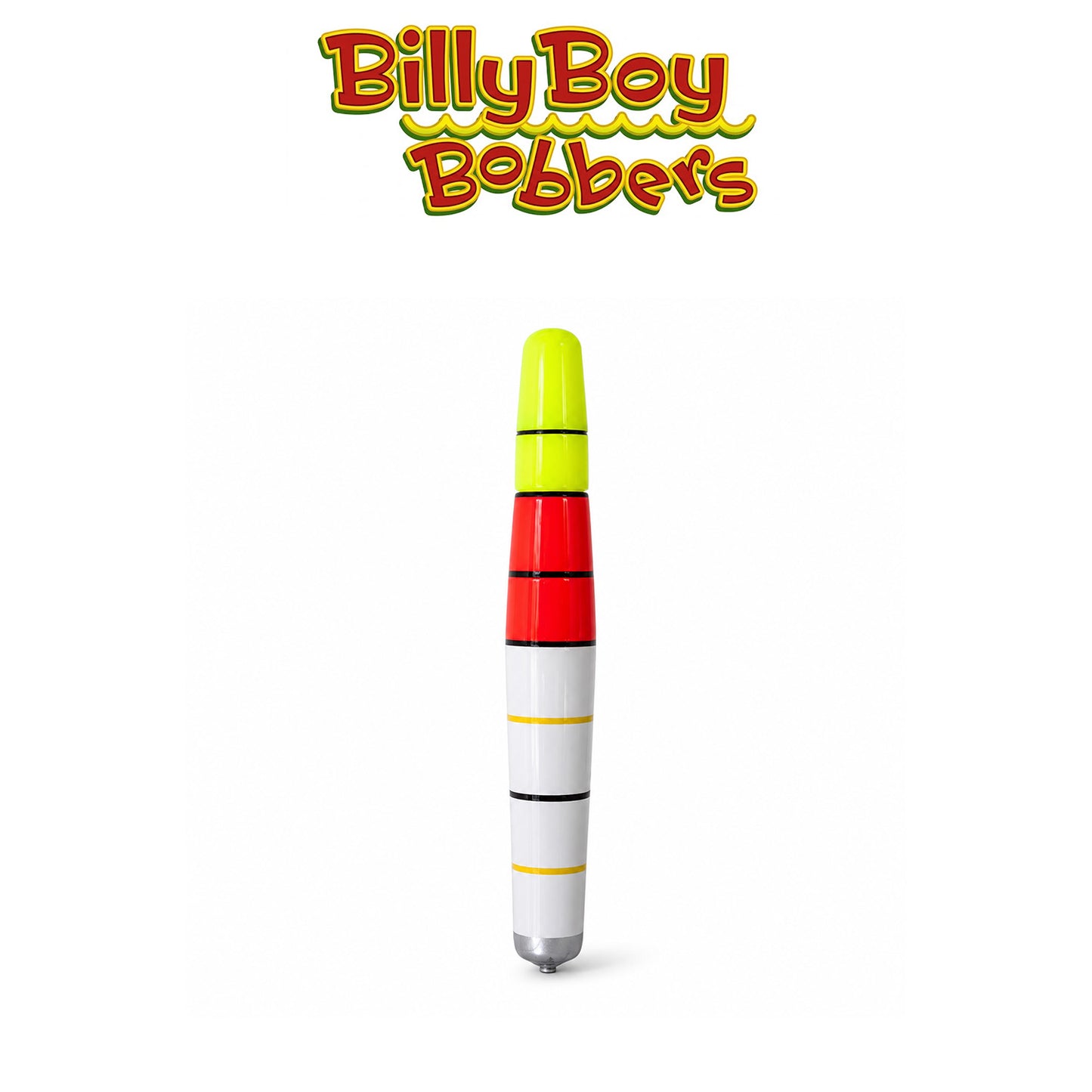 Billy Boy 8" Weighted Lighted Pole Float with Light Sticks - 1 Pack