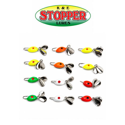 Fairy Ice Jig Wings 12-Piece Size 10 Ice Fishing Jig Wings