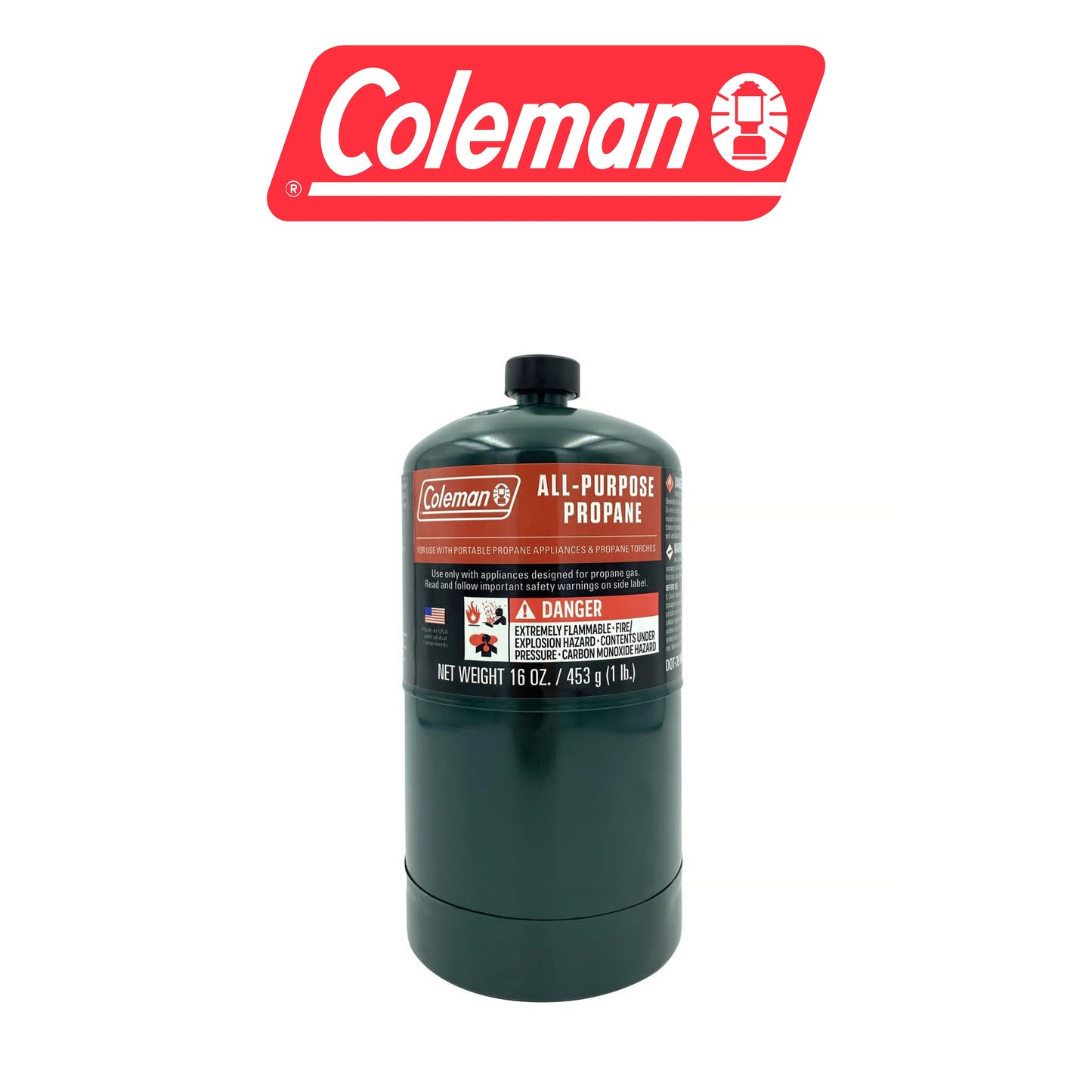 Coleman 16.4 oz Disposable Propane Fuel Bottle