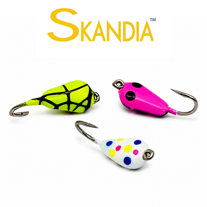 Tungsten Shrimp Fly Ice Jig Pack