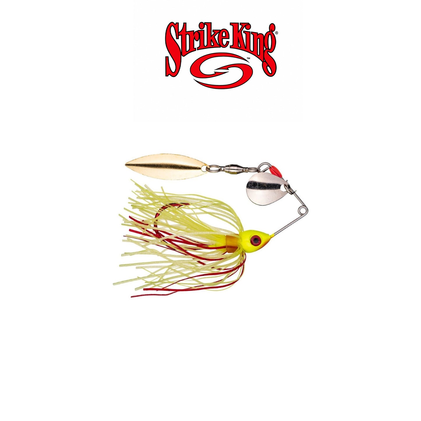 Bleeding Mini-King Spinnerbait