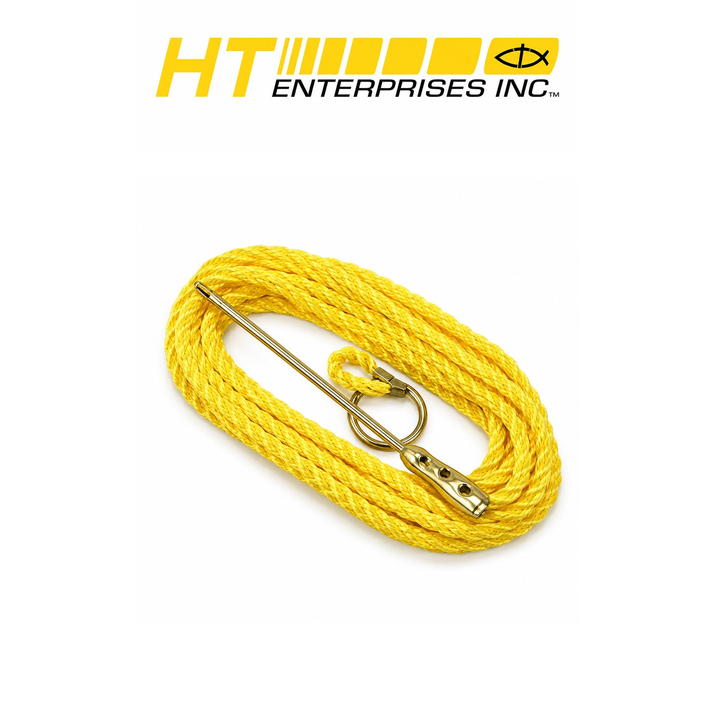 HT 1/4" Heavy-Duty Poly Cord for Freshwater & Saltwater Fishing