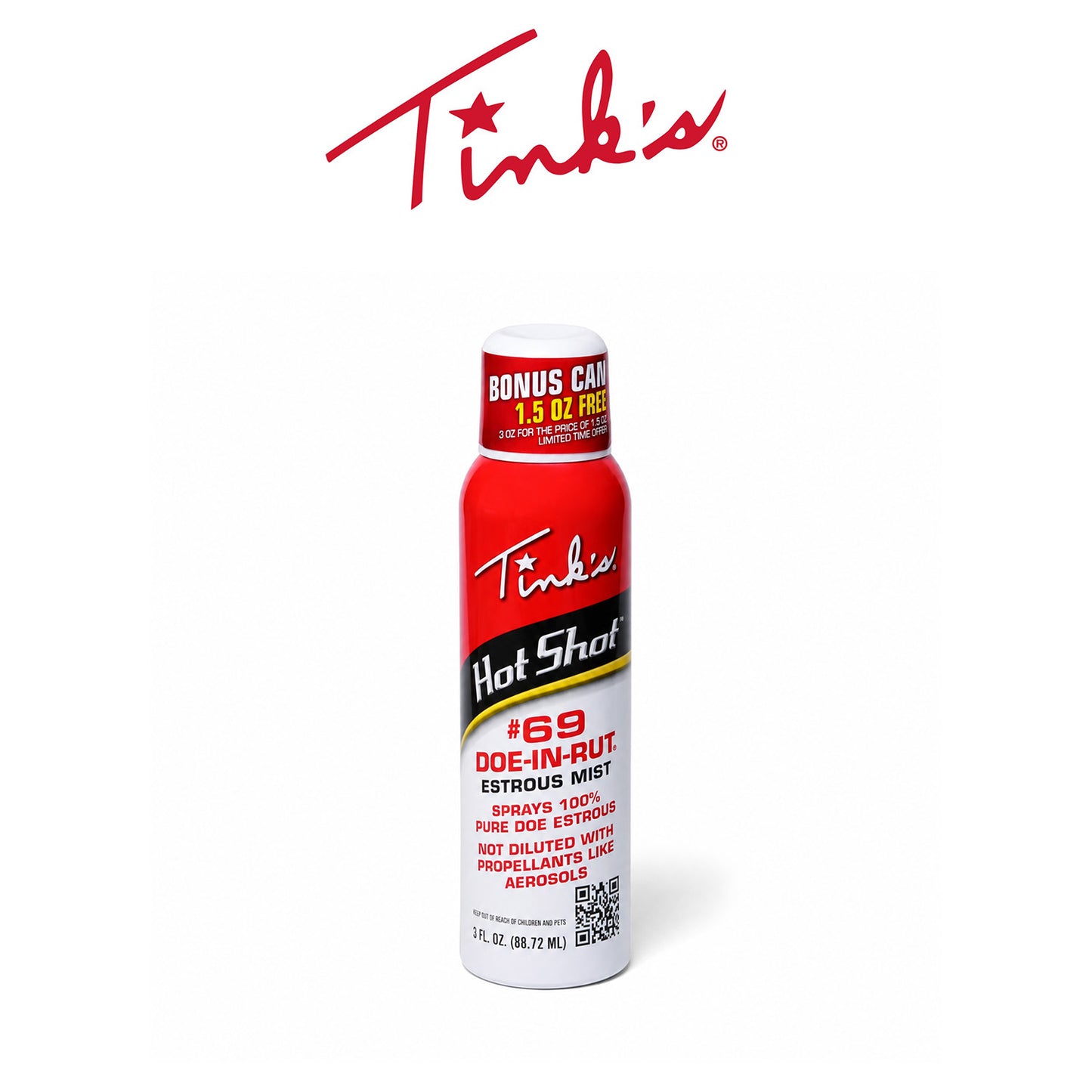 Tink’s #69 Hot Shot Spray Mist Deer Attractant