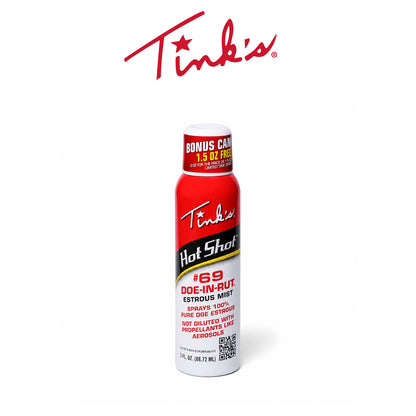 Tink’s #69 Hot Shot Spray Mist Deer Attractant