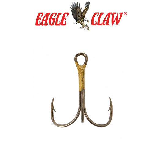 Eagle Claw 2X Treble Curved Fishing Hooks