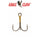 Eagle Claw 2X Treble Curved Fishing Hooks