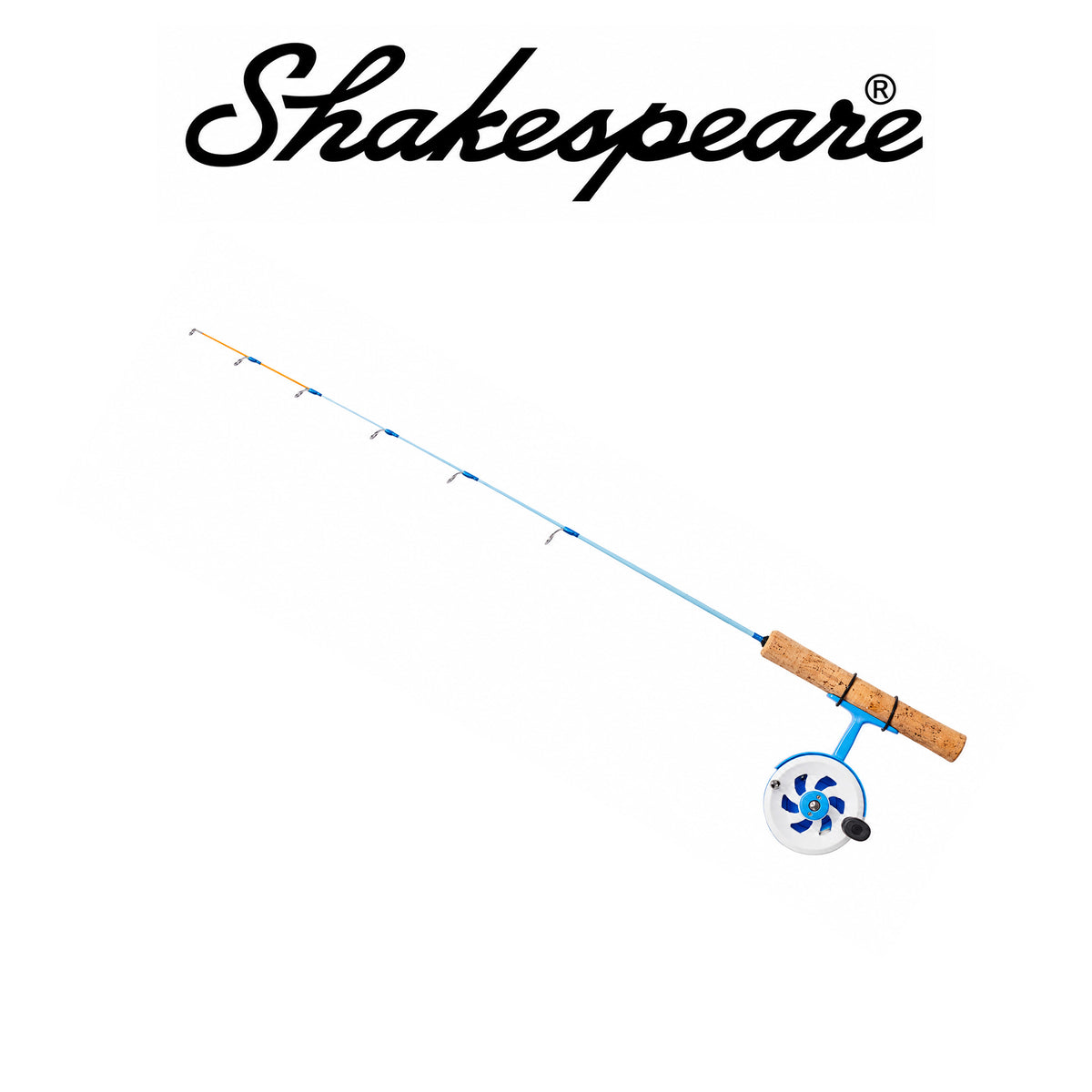 Shakespeare Glacier Drop Inline Ice Fishing Combo