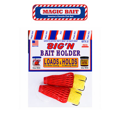 Magic Bait Big’n Bait Holder - Red