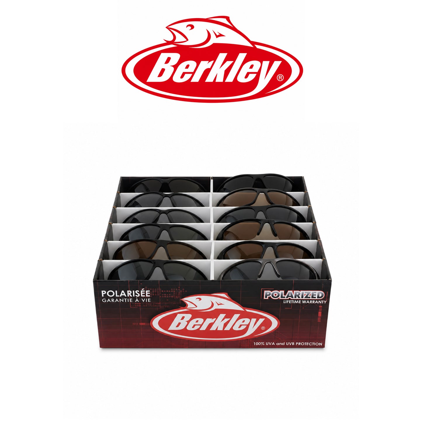 Berkley Polarized Fishing Shades with UV Protection