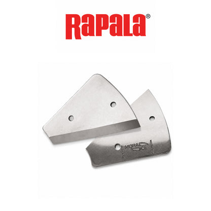 Rapala Lazer Hand Blades 5–8 Inch Durable Steel Ice Fishing Blades