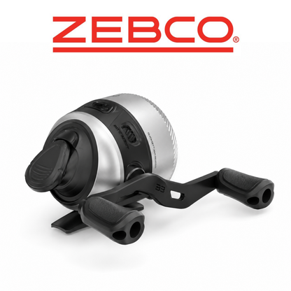Zebco 33 Silver Spincast Fishing Reel – Box Version