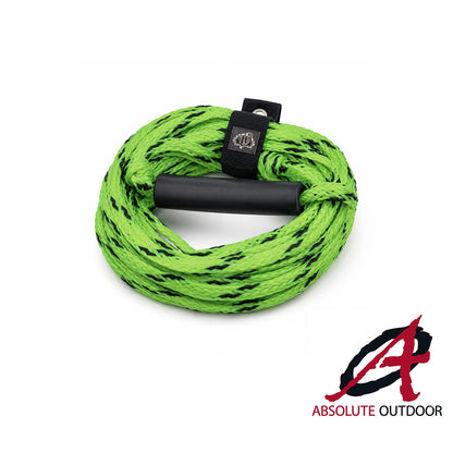 Absolute Outdoor Heavy-Duty Towable Tube Rope for Boating & Water Sports
