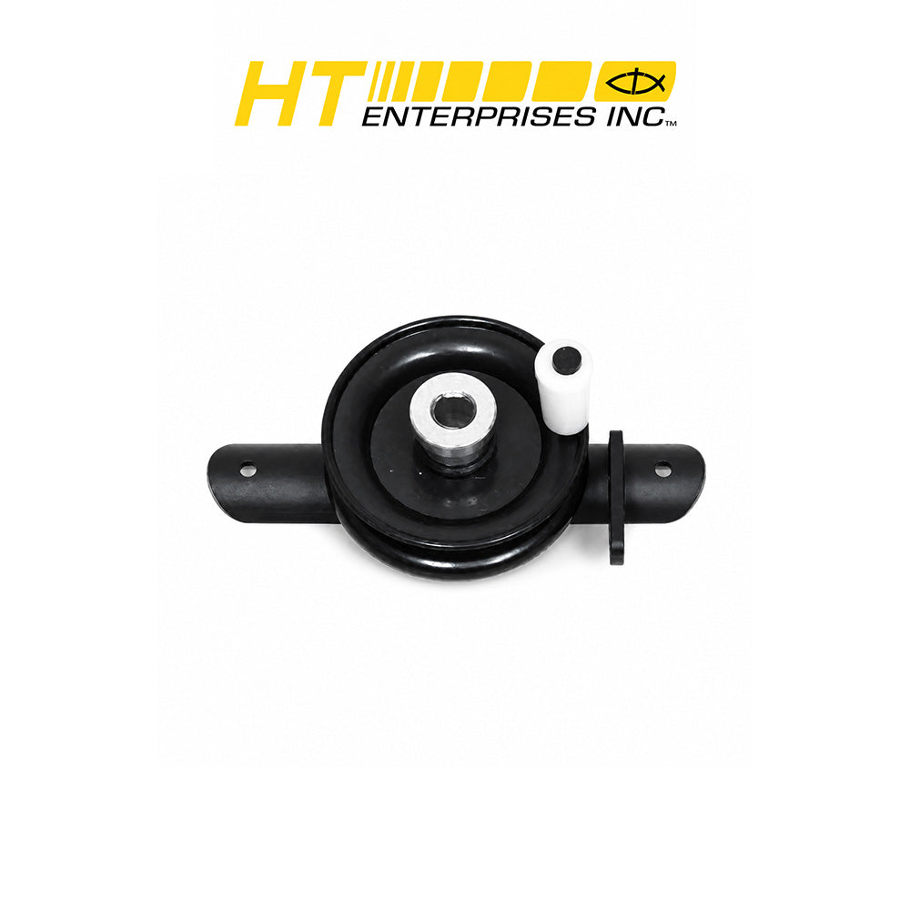 HT Ultra Lite Ice Fishing Reel - Black with Plastic Bracket and Positive Drag