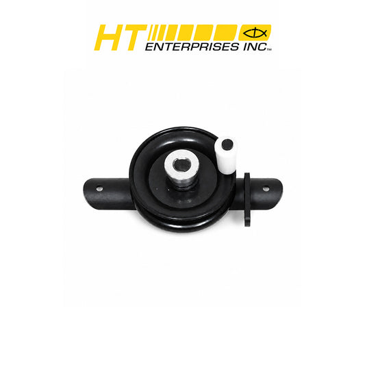 HT Ultra Lite Ice Fishing Reel - Black with Plastic Bracket and Positive Drag