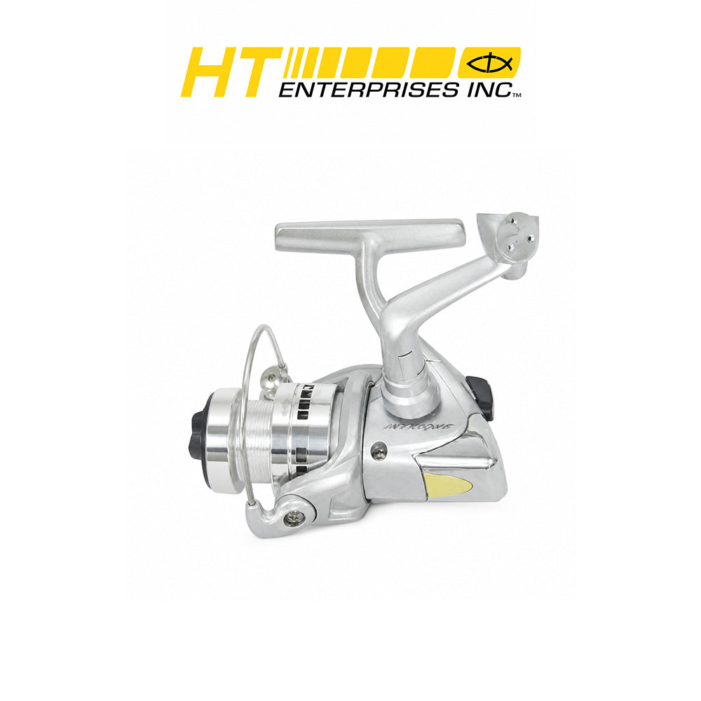 HT Intrigue Ultralight 2BB Spinning Reel with Line – Silver