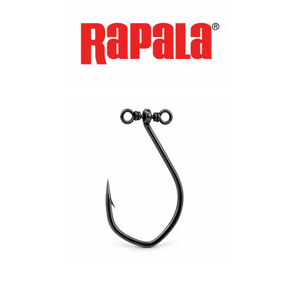 Rapala Spinshot Premium Drop Shot Hook Size 4 – Black Nickel