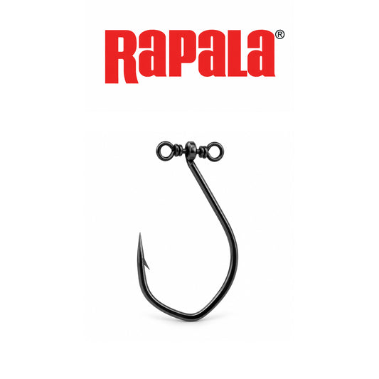 Rapala Spinshot Premium Drop Shot Hook Size 4 – Black Nickel