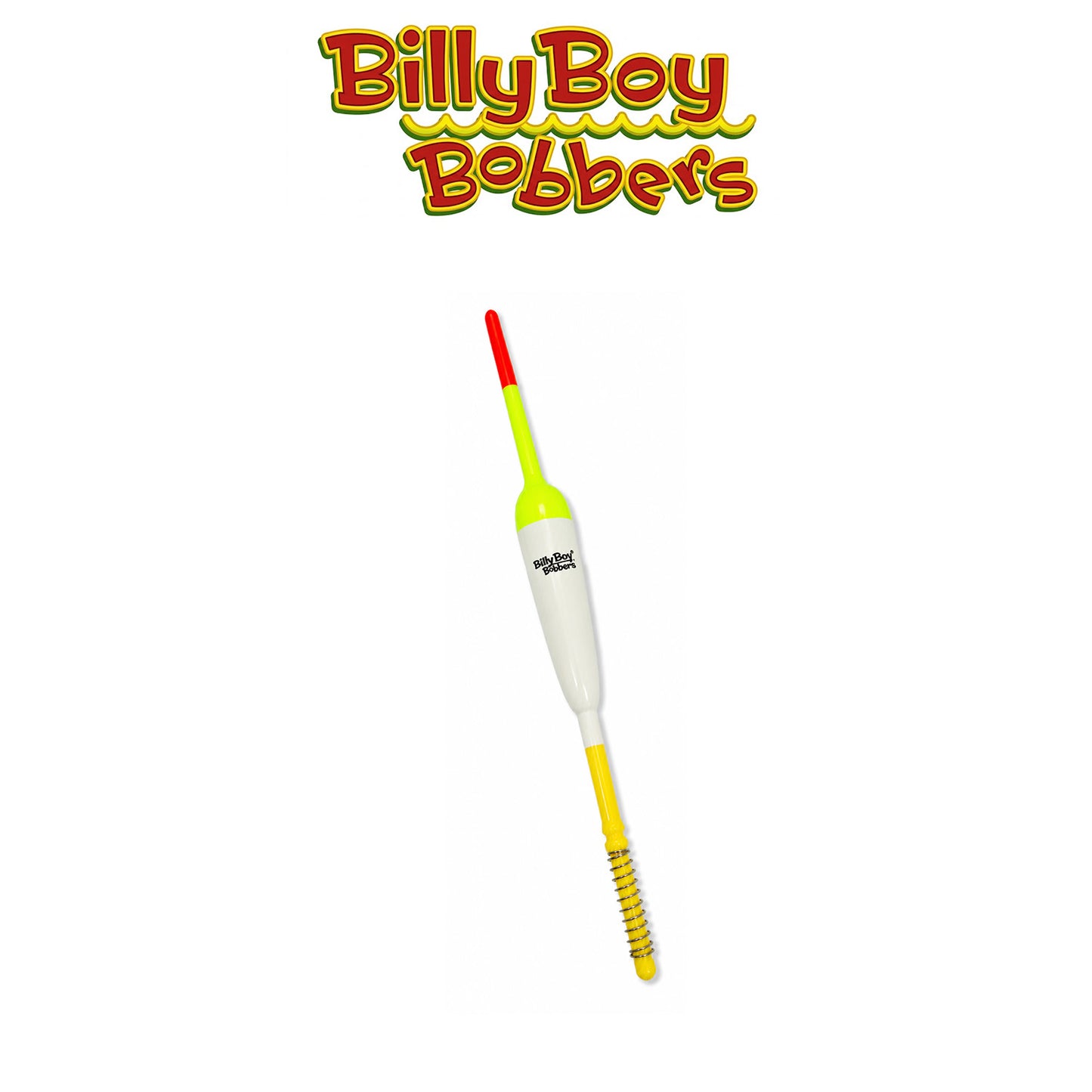 Billy Boy Lighted Balsa Spring Pencil Float 0.38" White - 2 Pack