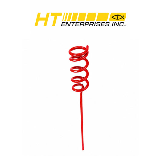 Heavy Duty Extra-Long Coiled Bank Rod Holder