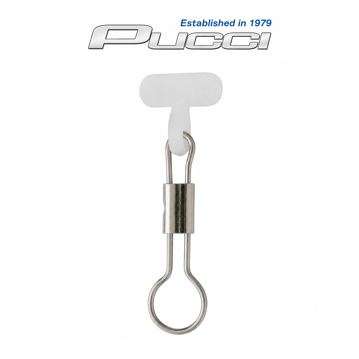 PUCCI Premium Sliding Swivels with Connecting Link – Small, 2-Pack