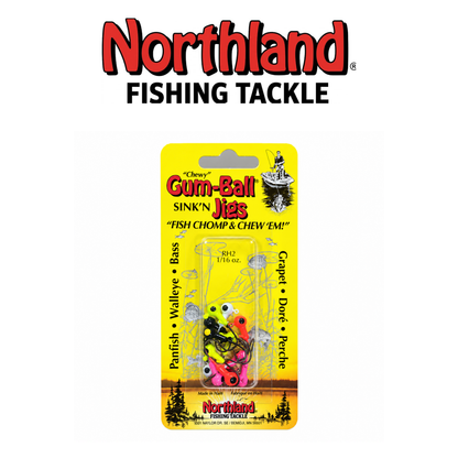 Gum-Ball Sink'n Jigs (12-99) – Versatile Weighted Fishing Jigs