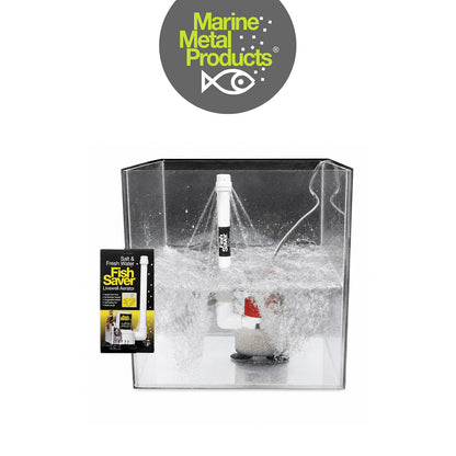 Marine Metal Fish Saver Portable Livewell Aerator for Bait &amp; Fish
