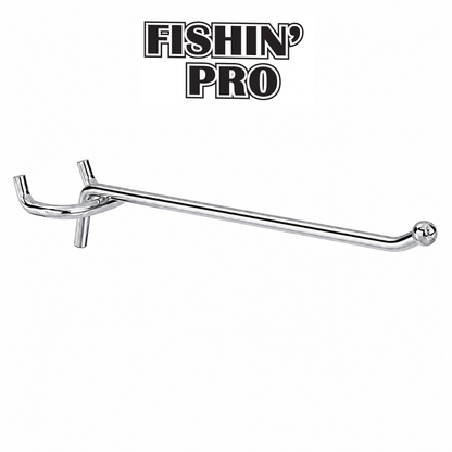 Fishin' Pro Peg Board Hooks – 20 Piece Pack
