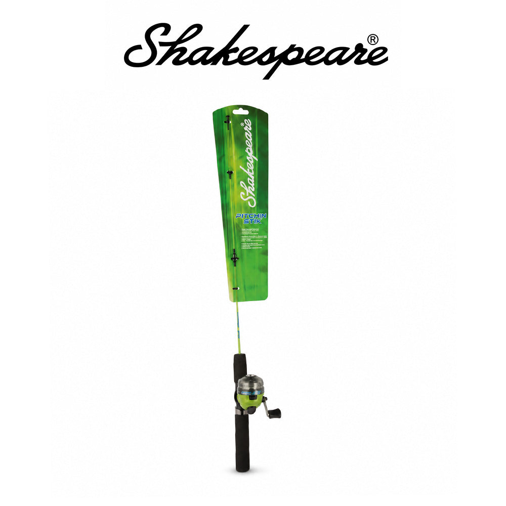Shakespeare Pitchin Stik Right-Hand Spincast Combo Size 6