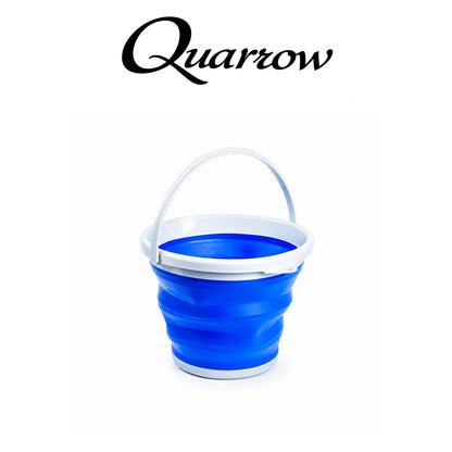 Quarrow Durable Plastic Collapsible Fishing Bucket