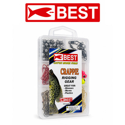 Crappie Species Kit 101-Piece Fishing Tackle Pack