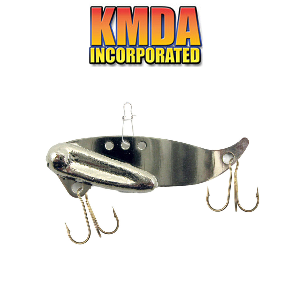 KMDA VibE Blade Bait 1/4 oz. Premium Metal Fishing Lure for Casting, Jigging & Trolling