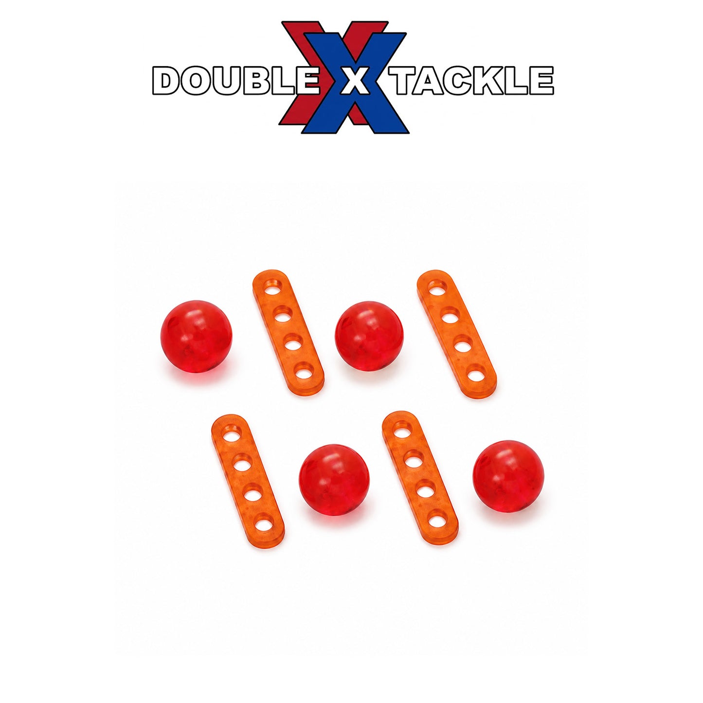 Double X Tackle Gizmo Bobber Stops Red 2-12lb