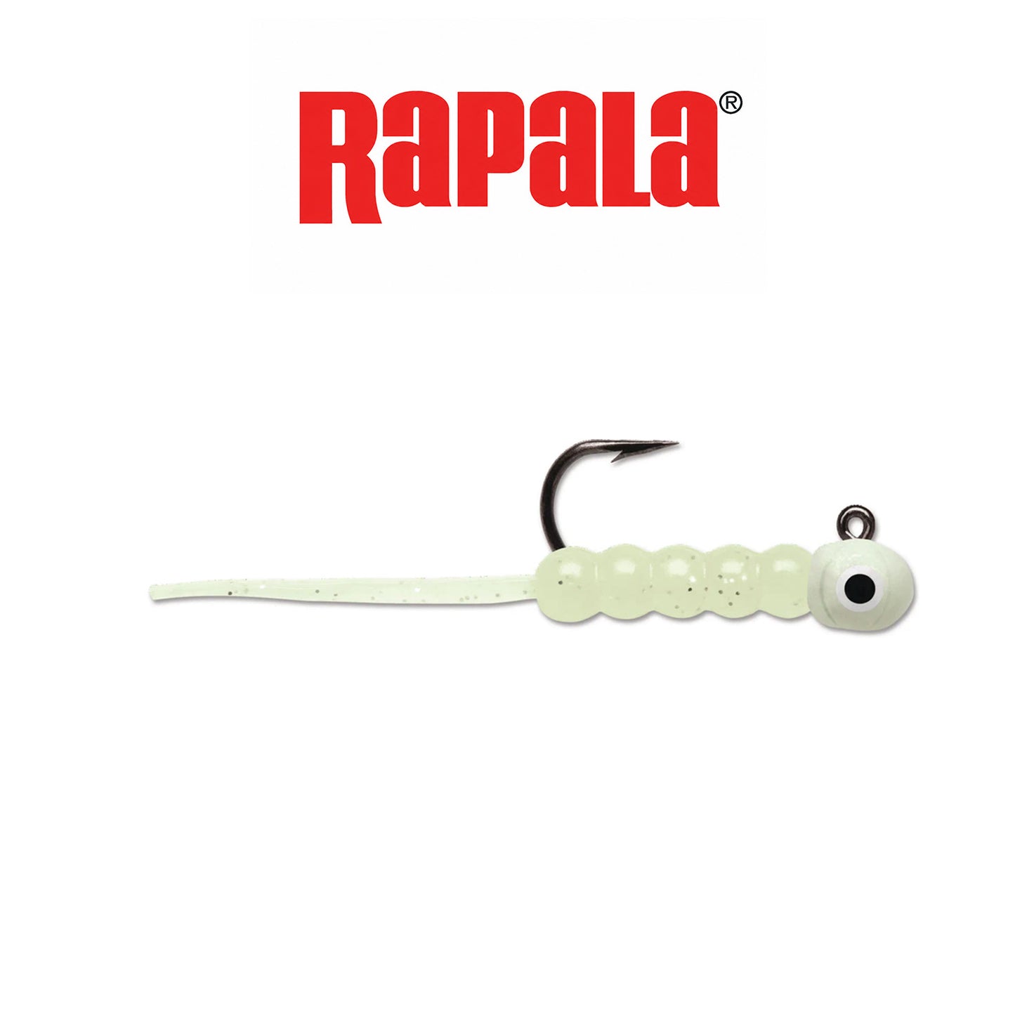 Rapala Wax Tail Jig 1/50 oz Pack Chartreuse Glow