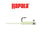 Rapala Wax Tail Jig 1/50 oz Pack Chartreuse Glow