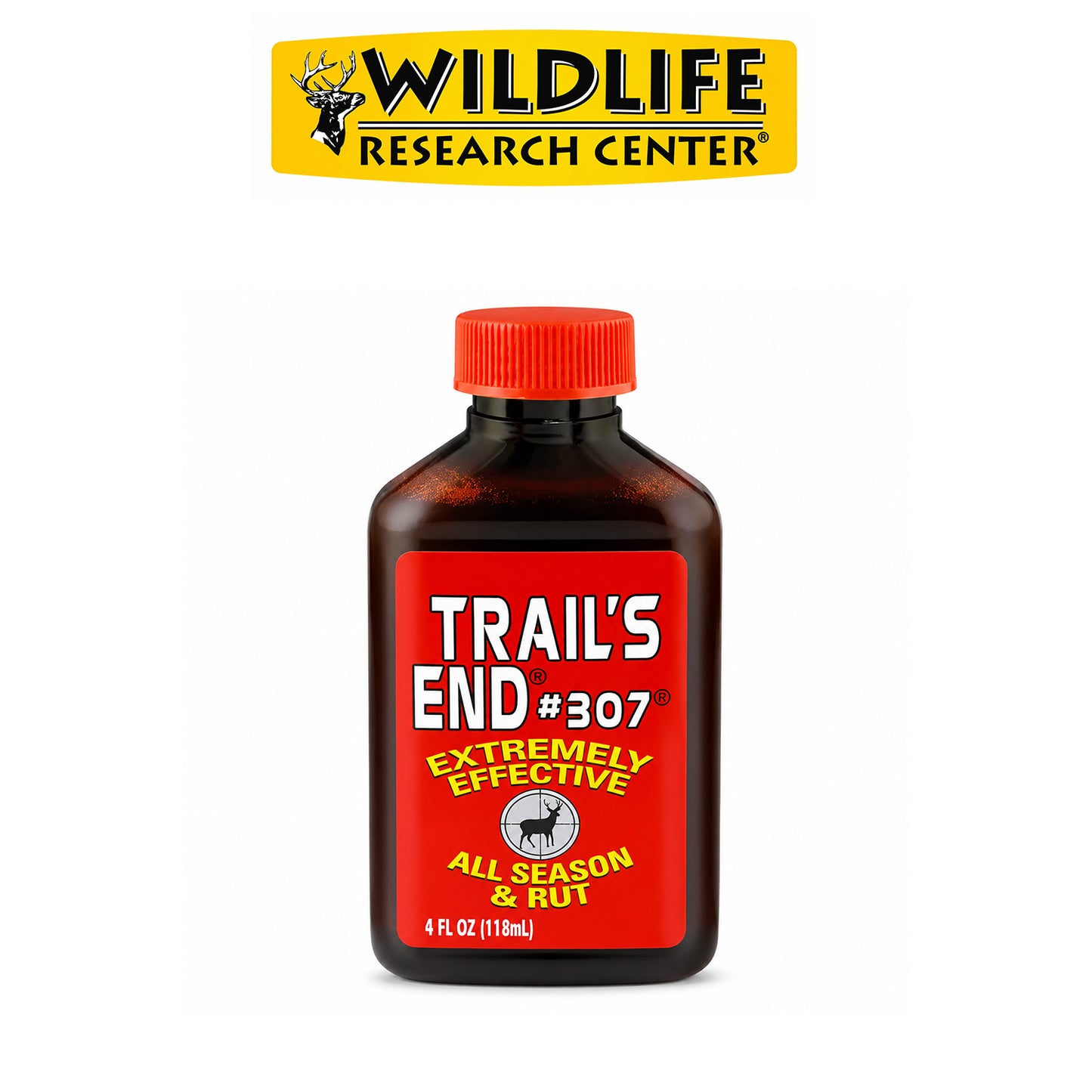 Wildlife Research Trail’s End #307 Classic Deer Attractant Scent, 1 oz & 4 oz