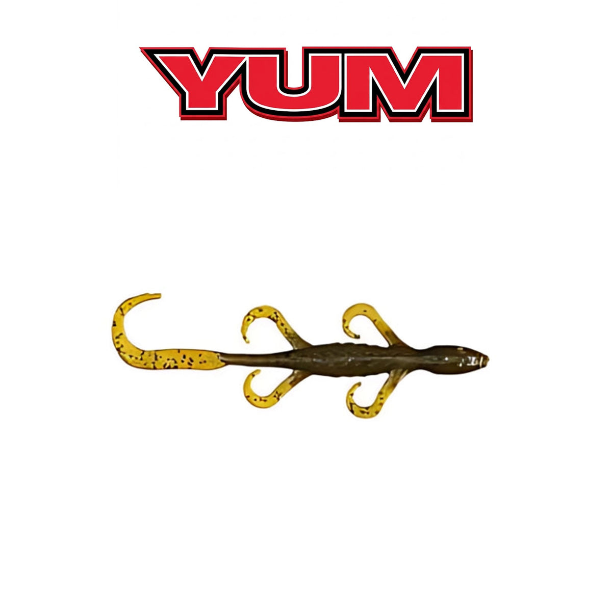 YUM 6" Lizard Soft Plastic Fishing Bait 10-Pack