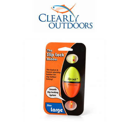 Clearly Outdoors Slip Lock Bobber – Mini, Small, Medium & Large