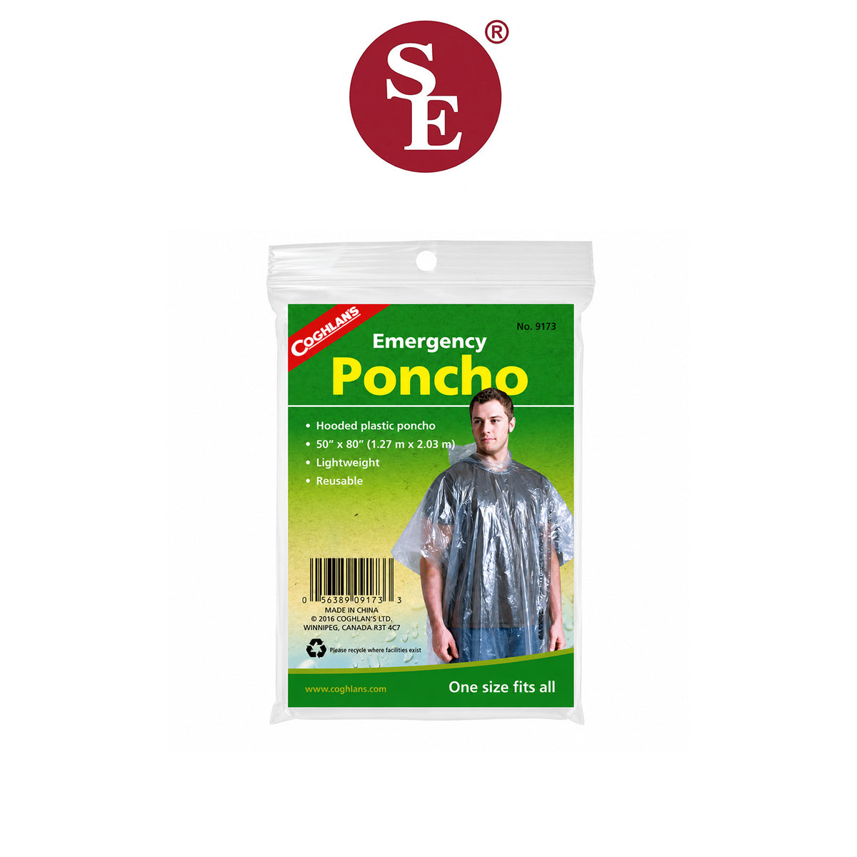 SONA Emergency Poncho Lightweight Waterproof Rain Protection