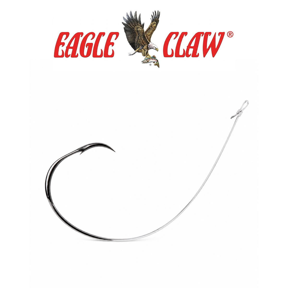 Eagle Claw Circle Trot Fishing Hooks – Strong & Reliable Hooks for Catfish and Trotline Fishing