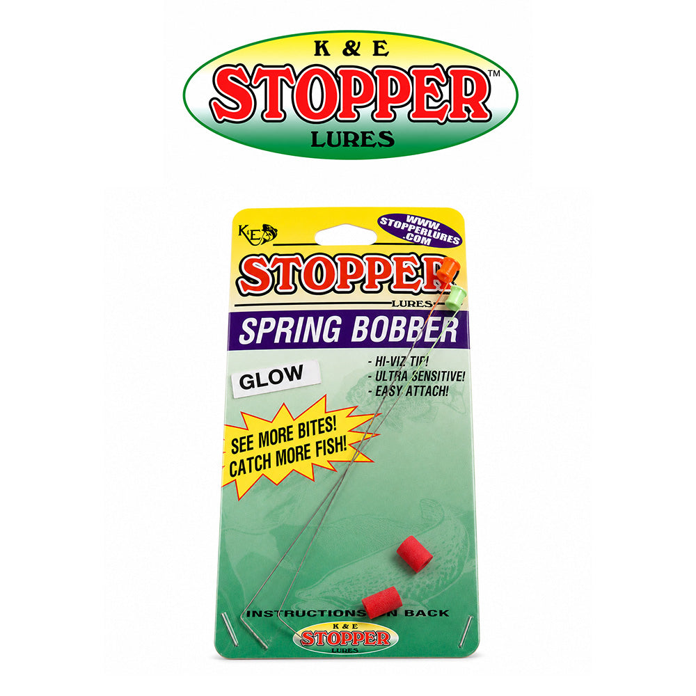 Flat Spring Bobber Size 4 Pack