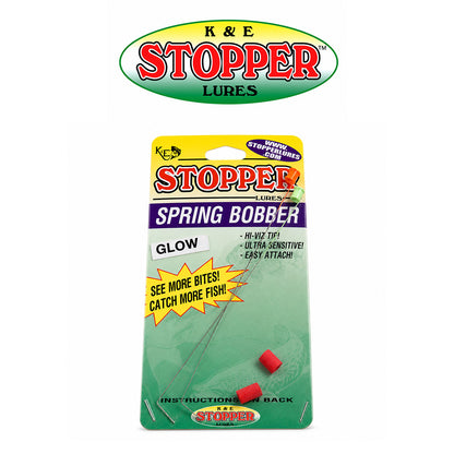 Flat Spring Bobber Size 4 Pack