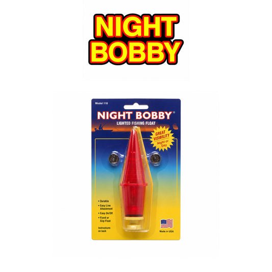 Night Bobby Nibble Light 1.125" Red and Yellow