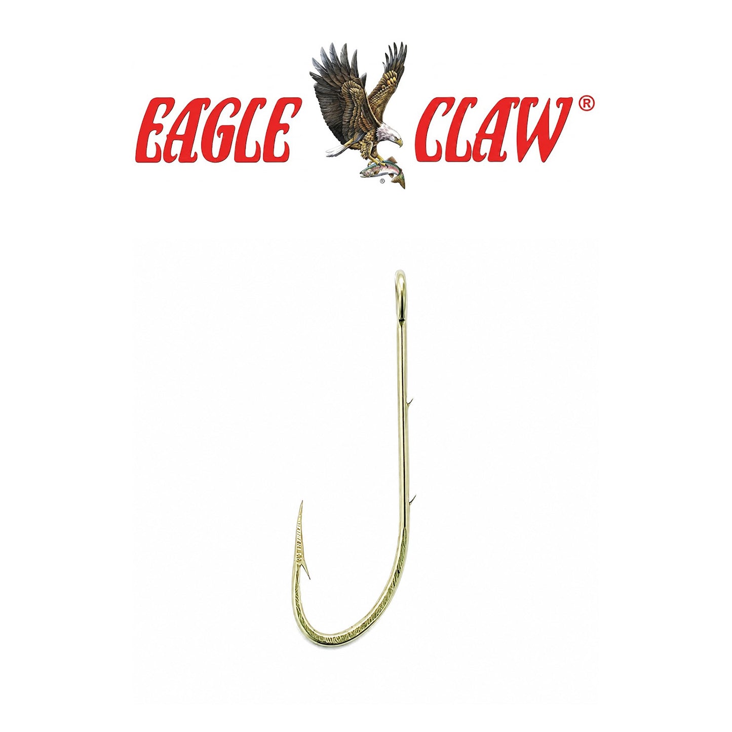 Eagle Claw 186AH Baitholder Offset Fishing Hooks – 5 Pack